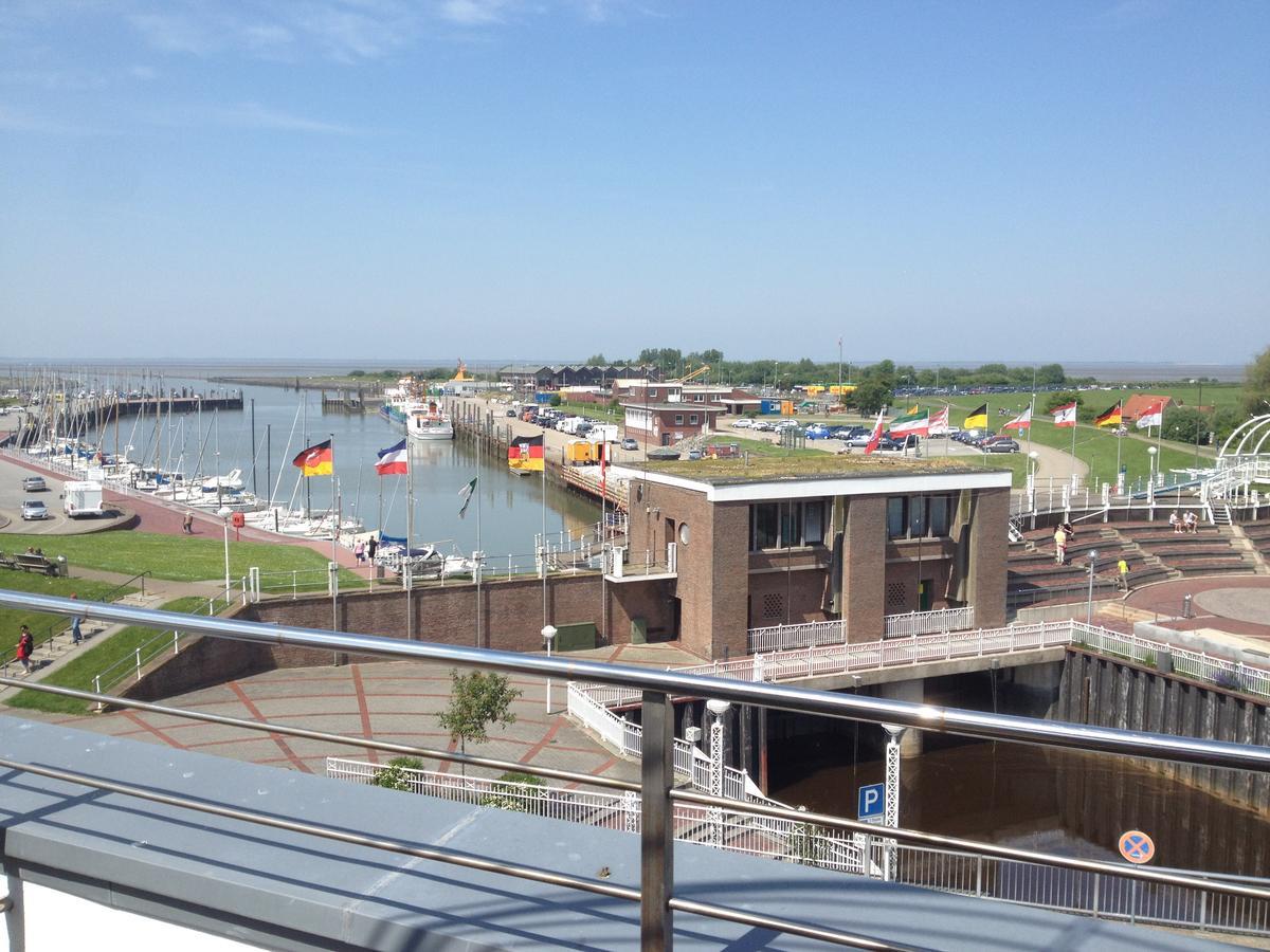 Nordseehotel Benser Hof Am Hafen Bensersiel Kültér fotó